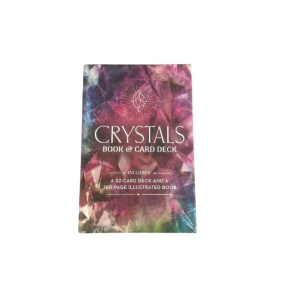 Crystals Book & Card Deck Includes a 52-Card Deck and 160-Page Illustrated Book - Picture 2 of 5